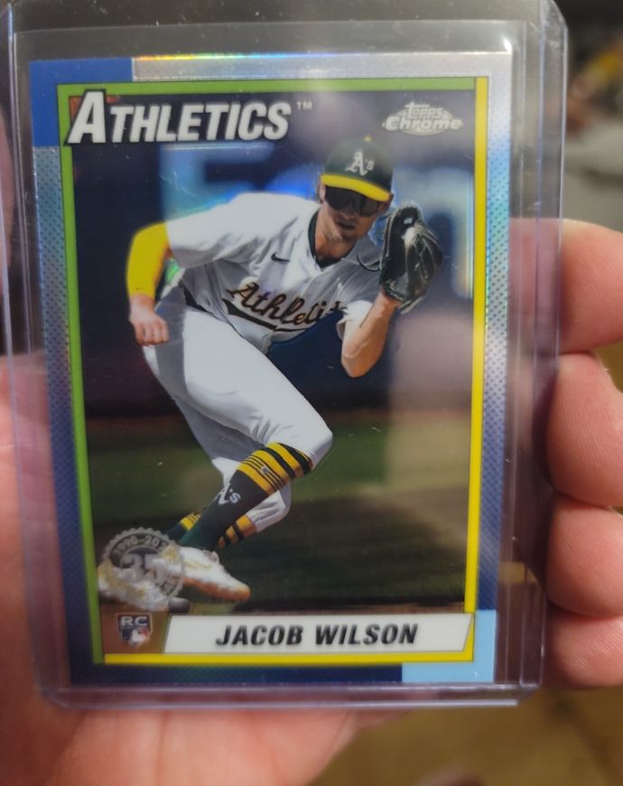 2025 Topps Chrome 35th Anniversary #90CB-18 Jacob Wilson — front