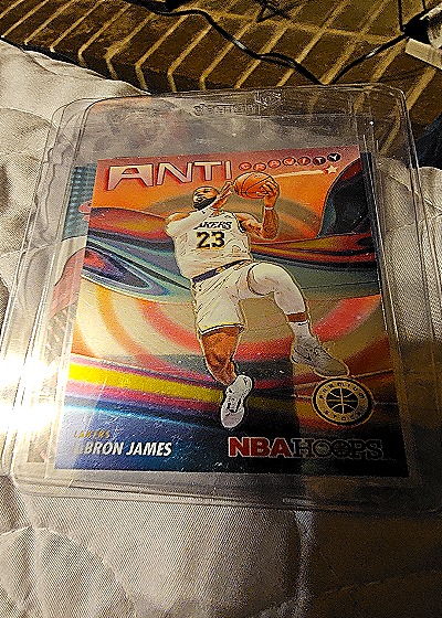 2023-24 Panini NBA Hoops Premium Stock #2 LeBron James — front