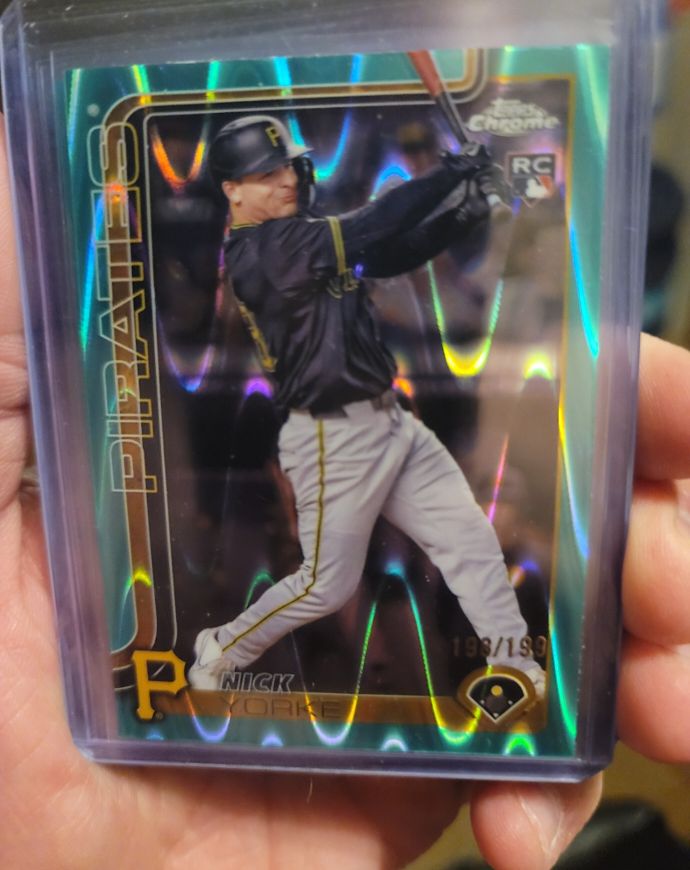 2025 Topps Chrome #36 Nick Yorke — front