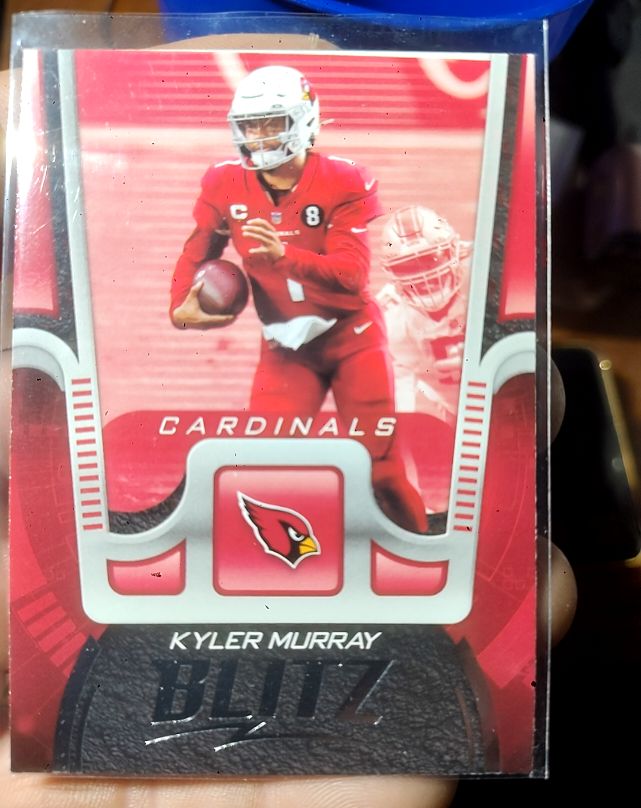 2021 Panini Playbook #BTZ-KMU Kyler Murray Blitz — front
