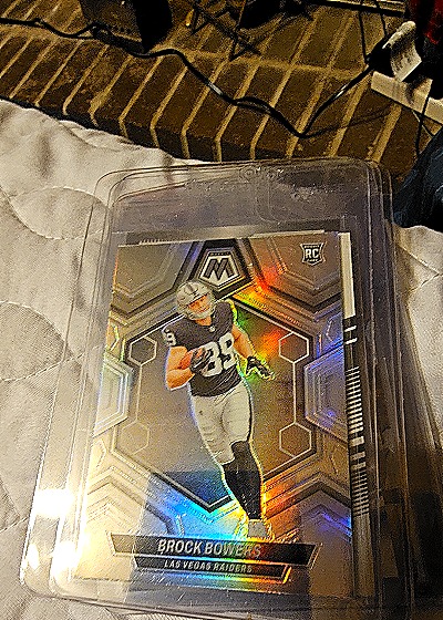 2024 Panini Mosaic #313 Brock Bowers RC — front