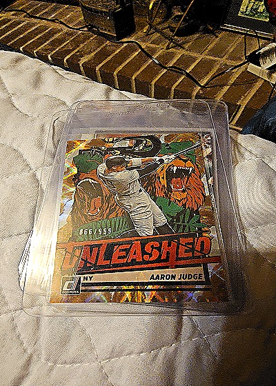 2021 Panini Donruss Unleashed #UNL8 Aaron Judge — front