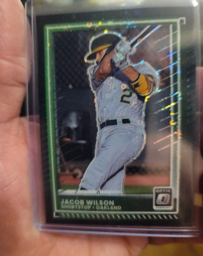 2025 Panini Donruss Optic #76 Jacob Wilson — front