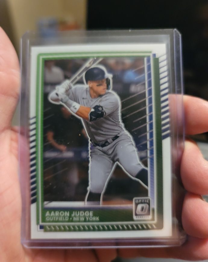 2025 Donruss Optic #50 Aaron Judge — front