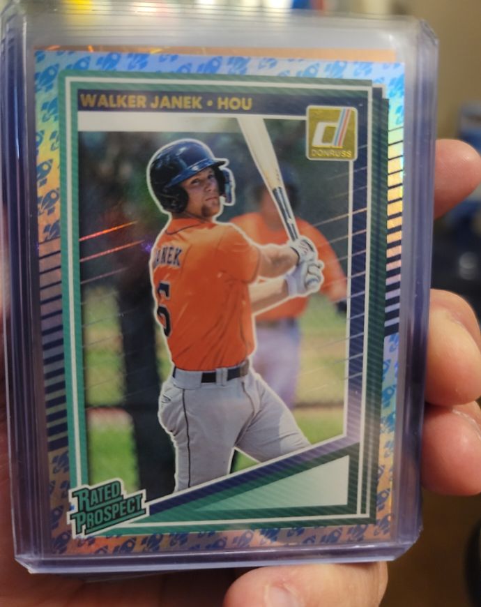 2025 Donruss #176 Walker Janek — front