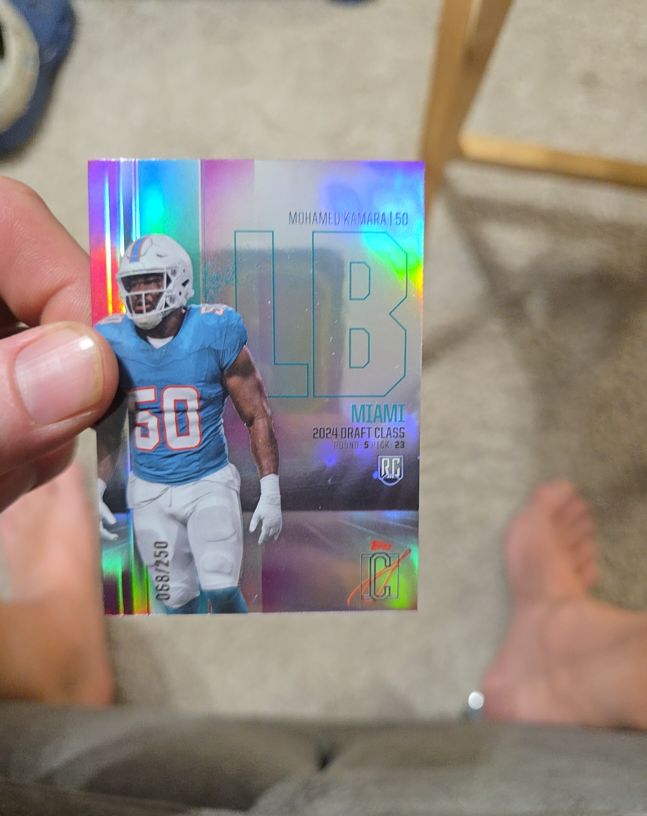 2024 Topps Signature Class #50 Mohamed Kamara — front