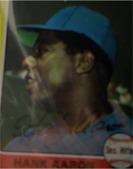 1967 Topps #250 Hank Aaron Braves HOF 4 — front
