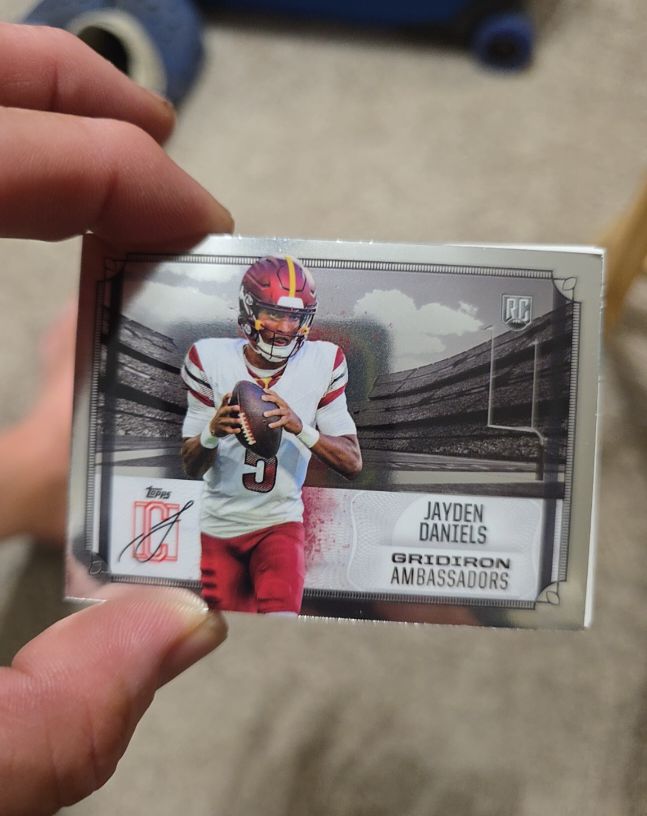 2024 Topps Signature Class Gridiron Ambassadors #GA-2 Jayden Daniels — front