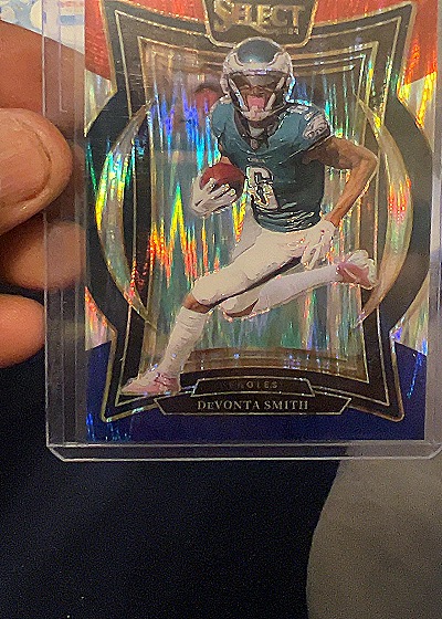 2024 Panini Select Football Concourse DeVonta Smith — front