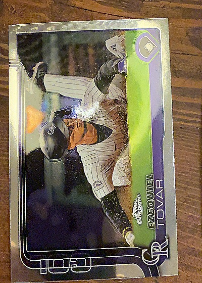 2025 Topps Series 1 #343 Ezequiel Tovar — front