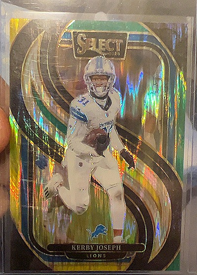 2024 Panini Select #177 Kerby Joseph — front