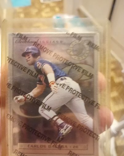 1996 Leaf Preferred Steel #29 Carlos Baerga — front