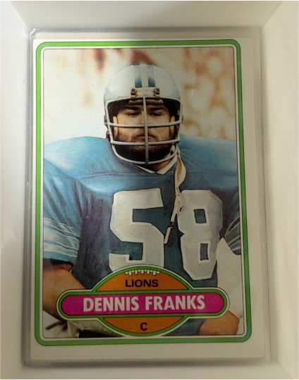 1980 Topps #203 Dennis Franks — front