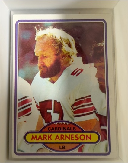 1980 Topps #222 Mark Arneson — front
