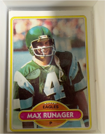 1980 Topps #227 Max Runager — front
