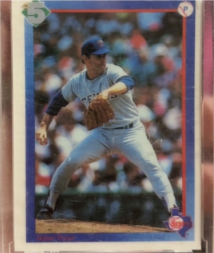 1992 High 5 #5 Nolan Ryan — front