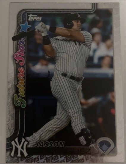 2025 Topps #590 Jasson Domínguez — front