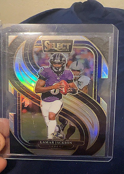 2024 Panini Select #121 Lamar Jackson — front