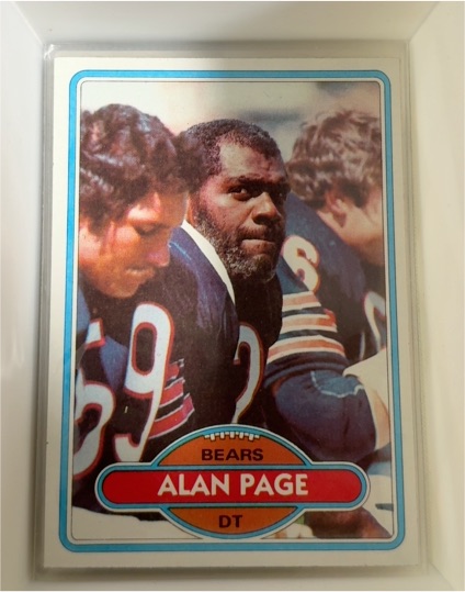 1980 Topps #205 Alan Page — front