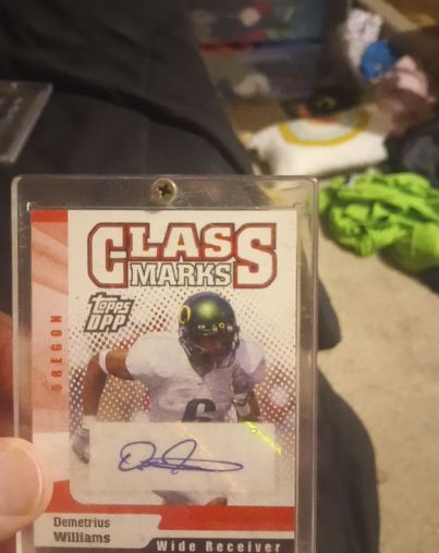 2006 Topps Draft Picks and Prospects Class Marks #CM-DW Demetrius Williams — front