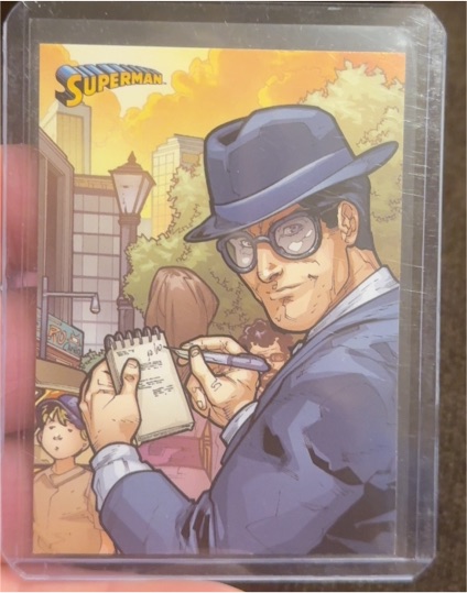 2013 Cryptozoic DC Comics Superman: The Legend #33 Clark Kent — front