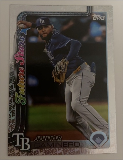 2025 Topps Series 2 #477 Junior Caminero — front