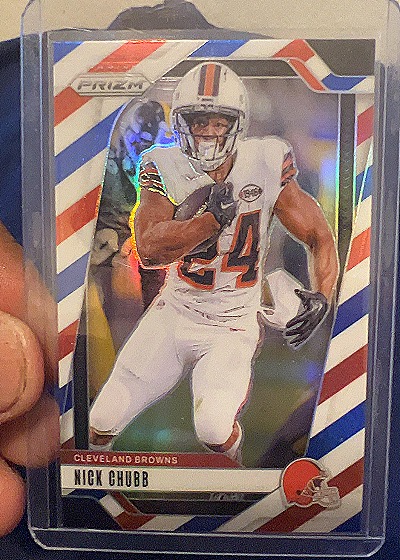 2024 Panini Prizm #65 Nick Chubb — front