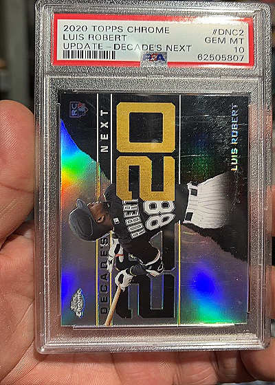 2020 Topps Chrome Update #DNC-2 Luis Robert — front