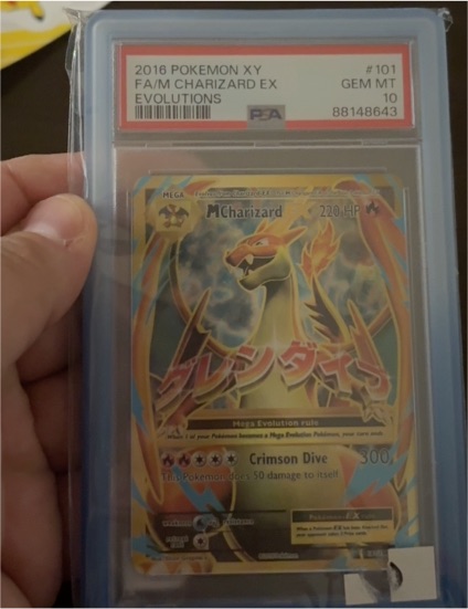 2016 Pokémon XY Evolutions #101 Mega Charizard EX — front