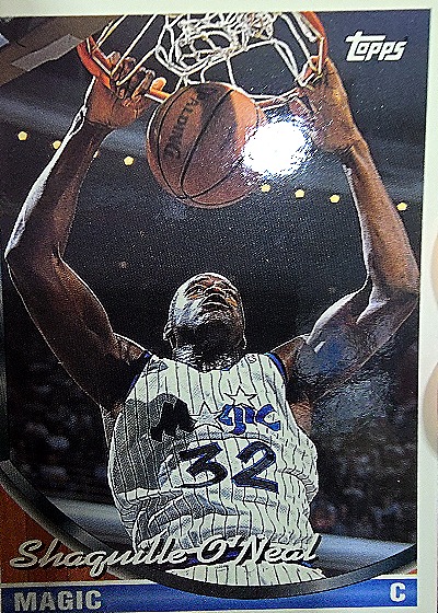 1993-94 Topps #181 Shaquille O'Neal — front