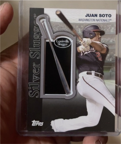 2022 Topps Series 2 Silver Slugger Patch #SSA-JS Juan Soto — front