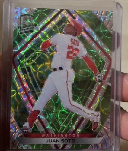 2018 Panini Chronicles Spectra #87 Juan Soto — front