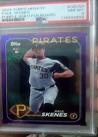 2024 Topps Update #US100 Paul Skenes — front