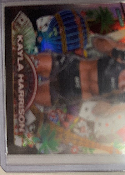 2025 Topps Chrome UFC Kayla Harrison Titans #TNS-13 — front