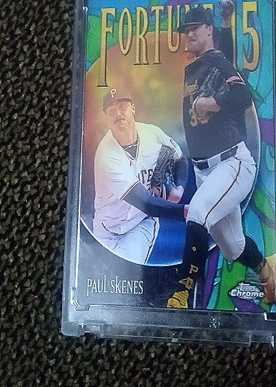 2025 Topps Chrome #F15-8 Paul Skenes Fortune 15 — front