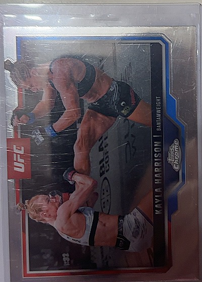 2025 Topps Chrome UFC #111 Kayla Harrison — front