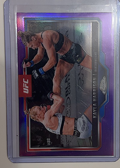 2025 Topps Chrome UFC #S-1 Kayla Harrison — front