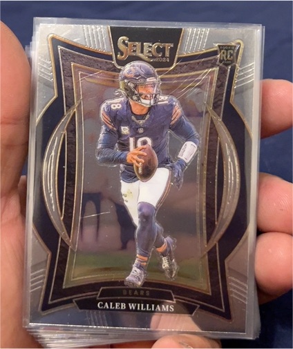 2024 Panini Select #25 Caleb Williams — front