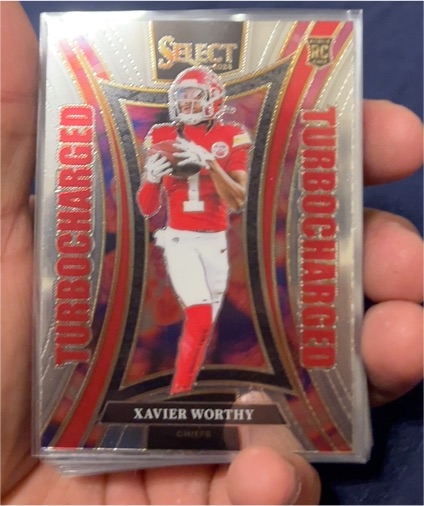 2024 Panini Select Turbocharged #14 Xavier Worthy — front
