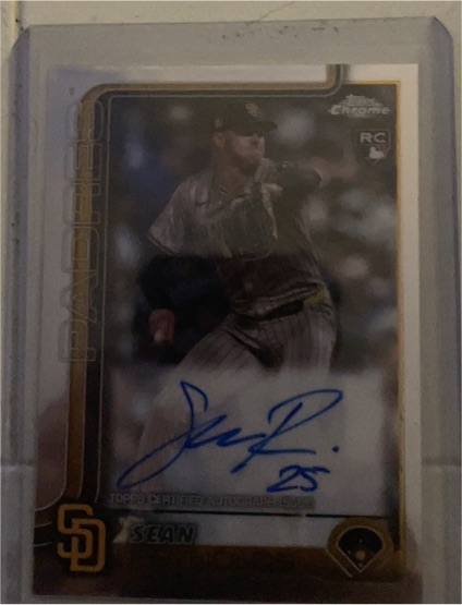 2024 Topps Chrome #RA-SE Sean Padres — front
