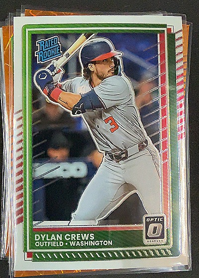 2025 Panini Donruss Optic #54 Dylan Crews — front