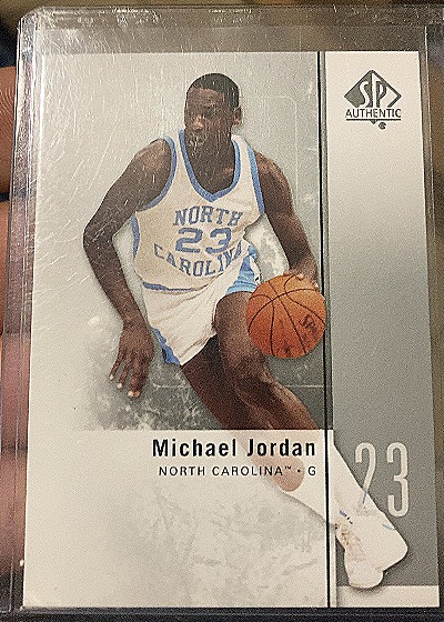 2011-12 Upper Deck SP Authentic #1 Michael Jordan — front