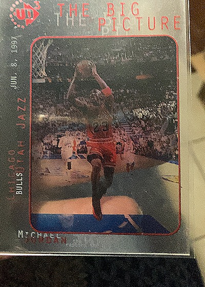 1997-98 Upper Deck UD3 The Big Picture #45 Michael Jordan — front
