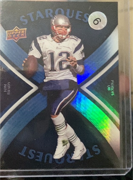 2008 Upper Deck StarQuest #SQ29 Tom Brady — front