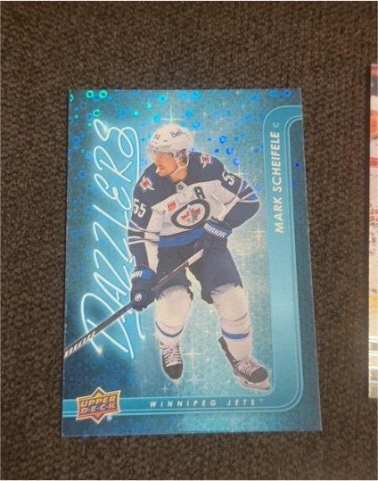 2024-25 Upper Deck Dazzlers #DZ-129 Mark Scheifele — front