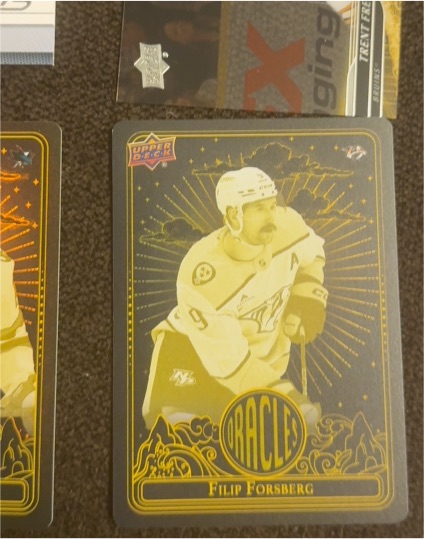 2024-25 Upper Deck Extended Oracles #O-9 Filip Forsberg — front