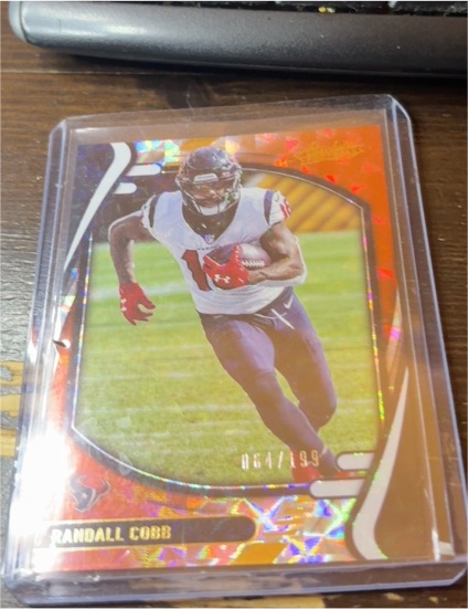 2021 Panini Absolute Orange Mosaic #64 Randall Cobb — front
