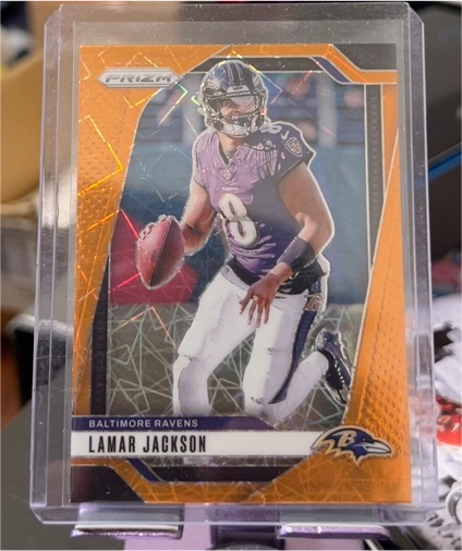2024 Panini Prizm #19 Lamar Jackson — front
