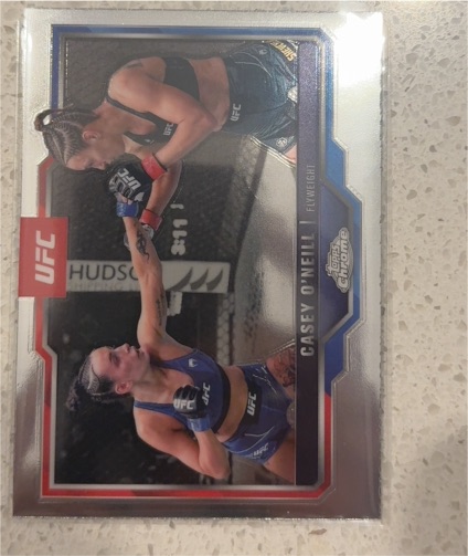 2025 Topps Chrome UFC #133 Casey O'Neill — front