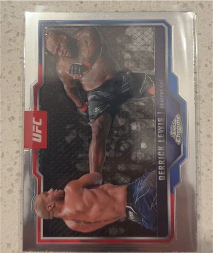 2025 Topps Chrome #104 Derrick Lewis — front